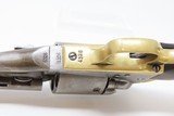 Antiqued Replica CIVIL WAR & WILD WEST COLT 1861 U.S.N. Conversion Revolver .38 Colt Navy Open Top 6-Shooter - 14 of 20