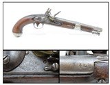 Antique SIMEON NORTH U.S. CONTRACT Model 1819 .54 Caliber FLINTLOCK Pistol
Early American Army & Navy Sidearm - 1 of 19
