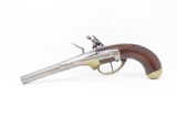 AMERICAN REVOLUTIONARY WAR Era French MAUBEUGE Model 1777 FLINTLOCK Pistol
Predecessor to the First US Martial Pistol, the Model 1799! - 16 of 19