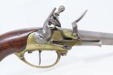 AMERICAN REVOLUTIONARY WAR Era French MAUBEUGE Model 1777 FLINTLOCK Pistol
Predecessor to the First US Martial Pistol, the Model 1799! - 4 of 19