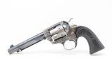 1912 COLT BISLEY Model SINGLE ACTION ARMY .32-20 WCF Six-Shot Revolver - 2 of 19