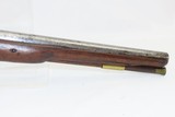 ENGLISH Long SEA SERVICE Original FLINTLOCK Military Pistol 1739 Dated TOWER MARKED .577 Caliber Naval Pistol - 8 of 22
