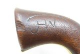 c.1869 BRANDED “Quarter Circle JHW” Antique COLT Model 1851 NAVY .36 COWBOY Iconic WILD WEST Single Action Revolver! - 16 of 20