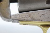 c.1869 BRANDED “Quarter Circle JHW” Antique COLT Model 1851 NAVY .36 COWBOY Iconic WILD WEST Single Action Revolver! - 7 of 20