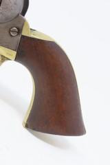 c.1869 BRANDED “Quarter Circle JHW” Antique COLT Model 1851 NAVY .36 COWBOY Iconic WILD WEST Single Action Revolver! - 3 of 20