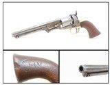 c.1869 BRANDED “Quarter Circle JHW” Antique COLT Model 1851 NAVY .36 COWBOY Iconic WILD WEST Single Action Revolver! - 1 of 20