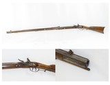 SCARCE Left-Handed Flintlock Long Rifle w/ Antique French Lock .45 Caliber
Great Long Rifle for Lefties! - 1 of 19