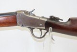 c1898 Antique WINCHESTER Model 1885 LOW WALL .32-20 WCF SINGLE SHOT Rifle With Tang-Mounted Peep Sight! - 4 of 20