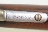 c1898 Antique WINCHESTER Model 1885 LOW WALL .32-20 WCF SINGLE SHOT Rifle With Tang-Mounted Peep Sight! - 8 of 20
