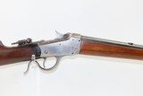 c1898 Antique WINCHESTER Model 1885 LOW WALL .32-20 WCF SINGLE SHOT Rifle With Tang-Mounted Peep Sight! - 17 of 20