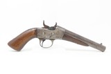 RARE U.S. NAVY REMINGTON Model 1867 ROLLING BLOCK Action .50 Caliber Pistol Scarce Rolling Block Pistol with NAVY INSPECTION MARKINGS - 15 of 18