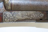 EXQUISITE German Side x Side HAMMER Shotgun by DITTMAR of GERA 12 Gauge 2.5 GORGEOUSLY ENGRAVED Germanic Double! - 10 of 24