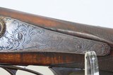 EXQUISITE German Side x Side HAMMER Shotgun by DITTMAR of GERA 12 Gauge 2.5 GORGEOUSLY ENGRAVED Germanic Double! - 23 of 24