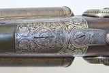 EXQUISITE German Side x Side HAMMER Shotgun by DITTMAR of GERA 12 Gauge 2.5 GORGEOUSLY ENGRAVED Germanic Double! - 2 of 24