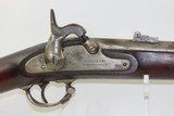 CIVIL WAR Antique WILLIAM MUIR Contract Model 1861 EVERYMAN’S Rifle-MUSKET
CONNECTICUT MADE with “1864” Dated Lock - 4 of 18