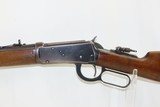 c1940 mfr WINCHESTER Model 94 C&R CARBINE .32 W.S. Special Lyman Tang Sight WORLD WAR II Era Carbine with Leather Sling! - 4 of 20