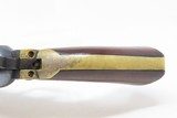 c1860 mfr. CIVIL WAR Antique COLT Model 1849 POCKET .31 PERCUSSION RevolverManufactured Just Before the War in 1860! - 6 of 22