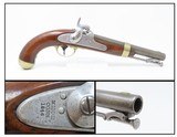 Antique HENRY ASTON 1st U.S. Contract Model 1842 DRAGOON Percussion Pistol
Made in the Start of the Mexican-American War in 1846 - 1 of 19