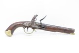c1760s BRITISH LIGHT DRAGOON .65 Caliber Flintlock CAVALRY Pistol Antique REVOLUTIONARY WAR Era British Military Flintlock - 2 of 19