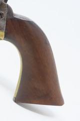 1861 mfr 4-Screw Early COLT Model 1860 ARMY REVOLVER .44 Caliber PercussionWith Nice Battle of Campeche Cylinder Scene! - 3 of 21