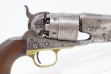 1861 mfr 4-Screw Early COLT Model 1860 ARMY REVOLVER .44 Caliber PercussionWith Nice Battle of Campeche Cylinder Scene! - 20 of 21