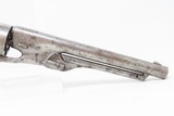1861 mfr 4-Screw Early COLT Model 1860 ARMY REVOLVER .44 Caliber PercussionWith Nice Battle of Campeche Cylinder Scene! - 21 of 21