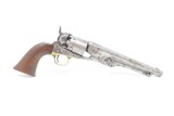 1861 mfr 4-Screw Early COLT Model 1860 ARMY REVOLVER .44 Caliber PercussionWith Nice Battle of Campeche Cylinder Scene! - 18 of 21