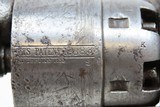 1861 mfr 4-Screw Early COLT Model 1860 ARMY REVOLVER .44 Caliber PercussionWith Nice Battle of Campeche Cylinder Scene! - 12 of 21