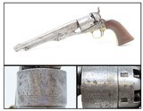 1861 mfr 4-Screw Early COLT Model 1860 ARMY REVOLVER .44 Caliber PercussionWith Nice Battle of Campeche Cylinder Scene! - 1 of 21