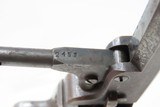 c1856 mfr. LYNCHBURGH VA Dealer ANTEBELLUM COLT Revolver Model 1849 Antique .31 Caliber PERCUSSION Pocket Model! - 11 of 22