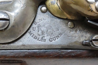Antique SIMEON NORTH U.S. Model 1816 .54 Caliber Military FLINTLOCK PistolKit Carson, Seminole Wars, Mexican-American War! - Image 6 of 19