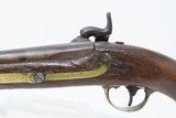 Antique I.N. JOHNSON U.S. Model 1842 DRAGOON .54 Caliber MARTIAL PistolDated “1854” Horse Pistol Used During BLEEDING KANSAS - 18 of 19