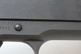 c1943 mfr US PROPERTY Marked REMINGTON-RAND Model 1911A1 Pistol .45 ACP C&RWORLD WAR II Model 1911A1 Government Model - 14 of 19