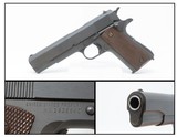 c1943 mfr US PROPERTY Marked REMINGTON-RAND Model 1911A1 Pistol .45 ACP C&RWORLD WAR II Model 1911A1 Government Model - 1 of 19