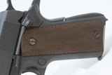 c1943 mfr US PROPERTY Marked REMINGTON-RAND Model 1911A1 Pistol .45 ACP C&RWORLD WAR II Model 1911A1 Government Model - 3 of 19