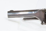 GUTTA PERCHA CASED Antique SMITH & WESSON No. 1 .22 Rimfire REVOLVER VERY RARE MOLDED FACTORY BOX! - 10 of 24
