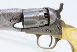’66 ENGRAVED Antique COLT 1862 POCKET POLICE Percussion Revolver 36 Caliber
Scarce Pocket Model Made in 1866! - 6 of 23