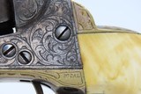 ’66 ENGRAVED Antique COLT 1862 POCKET POLICE Percussion Revolver 36 Caliber
Scarce Pocket Model Made in 1866! - 9 of 23