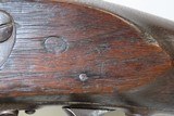 Antique US SPRINGFIELD ARMORY Model 1816 Percussion CONE Conversion MusketConverted Flintlock to Percussion with LEATHER SLING - 16 of 23