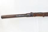 Antique US SPRINGFIELD ARMORY Model 1816 Percussion CONE Conversion MusketConverted Flintlock to Percussion with LEATHER SLING - 9 of 23