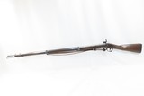 Antique US SPRINGFIELD ARMORY Model 1816 Percussion CONE Conversion MusketConverted Flintlock to Percussion with LEATHER SLING - 18 of 23