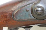 INDIAN WARS Antique SPRINGFIELD Model 1868 Breech Loading TRAPDOOR Rifle
Military Rifle with 1870 Dated Breechlock - 7 of 19