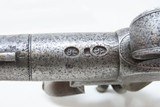 BARBAR Marked Antique BOXLOCK British FLINTLOCK .50 Cal. POCKET/MUFF Pistol Early 1800s Self Defense Belt Pistol! - 13 of 19