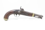 1852 Dated Antique HENRY ASTON U.S. Contract Model 1842 DRAGOON Pistol
Used in the CIVIL WAR, INDIAN WARS, MEXICAN AMERICAN WAR - 2 of 20