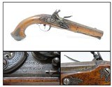 DUTCH Antique Flintlock Pistol by TOMSON & ZOON Rotterdam Netherlands A Fine Flint Pistol from the Late-18th Century - 1 of 18