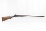 c1887 mfr. Antique COLT Model 1878 12 Gauge Side by Side HAMMER SHOTGUN SxS Scarce, Early Colt Double Barrel Shotgun - 15 of 20