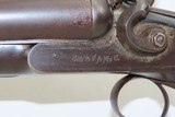 c1887 mfr. Antique COLT Model 1878 12 Gauge Side by Side HAMMER SHOTGUN SxS Scarce, Early Colt Double Barrel Shotgun - 6 of 20