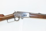 c1895 Antique JM MARLIN 1893 Lever Action .38-55 WCF Rifle Octagon Barrel
Side Ejecting Alternative to the Winchester 1894! - 17 of 20
