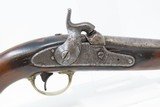 1847 Dated Antique HENRY ASTON 1st U.S. Contract Model 1842 DRAGOON Pistol
Used in the CIVIL WAR, INDIAN WARS, MEXICAN AMERICAN WAR - 4 of 19