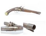Engraved EUROPEAN Antique .60 Caliber Flintlock CAVALRY PIRATE HORSE Pistol
Circa Late 1700s to Early 1800s - 1 of 17